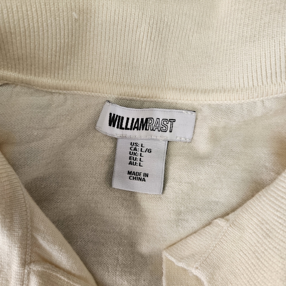William Rast Cream Knit Sweater - Picture 2 of 7